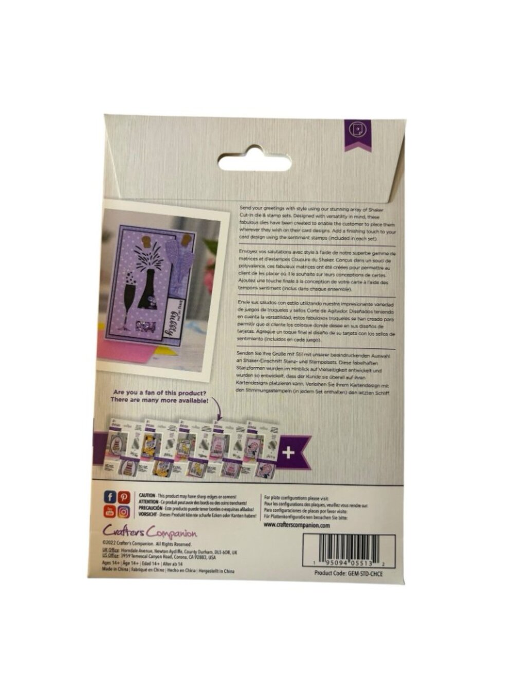 40 New Gemini Crafter’s Companion Stamp & Die Sets Birthday Craft Lot - Picture 8 of 11